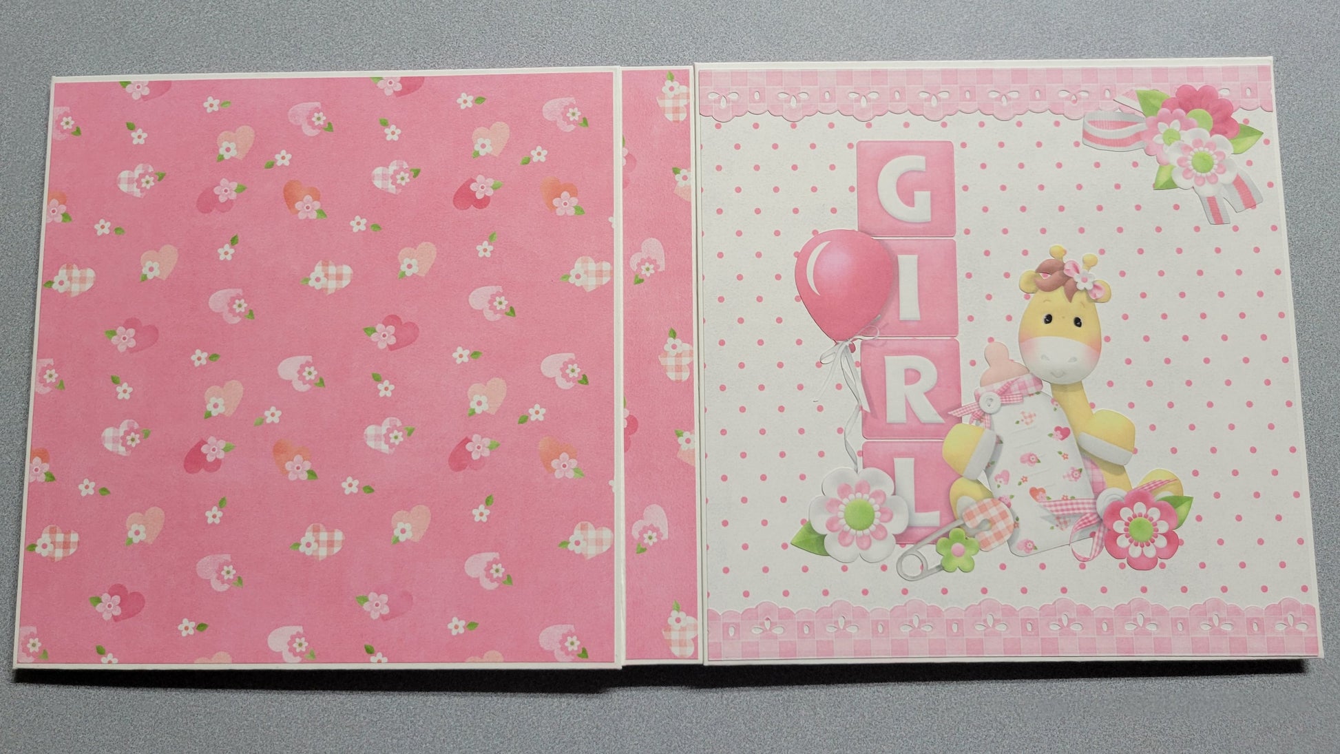 Baby Girl Photo Album.
