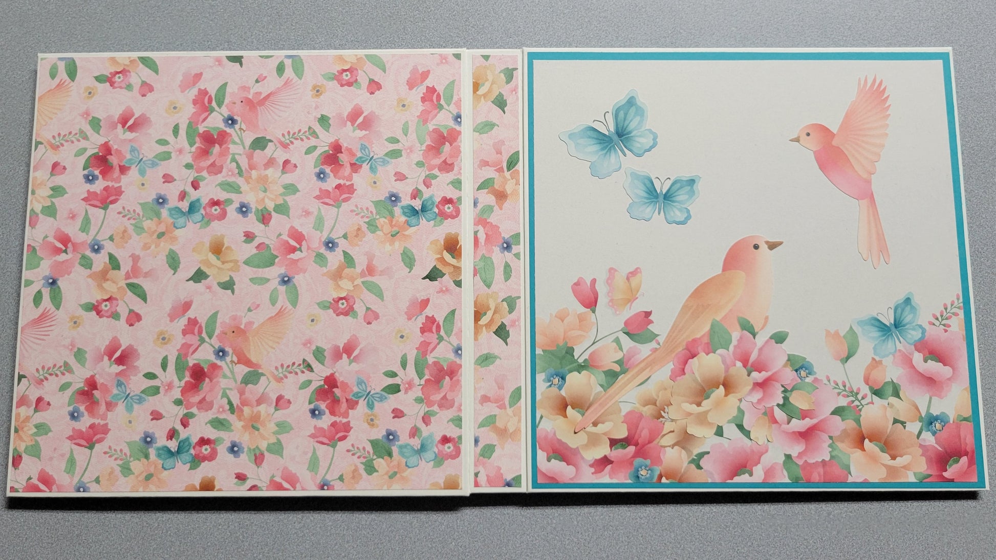 Birds & Flowers Photo Album.