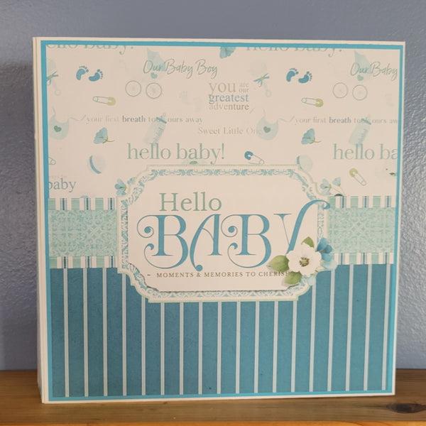 Hello Baby Boy Photo Album