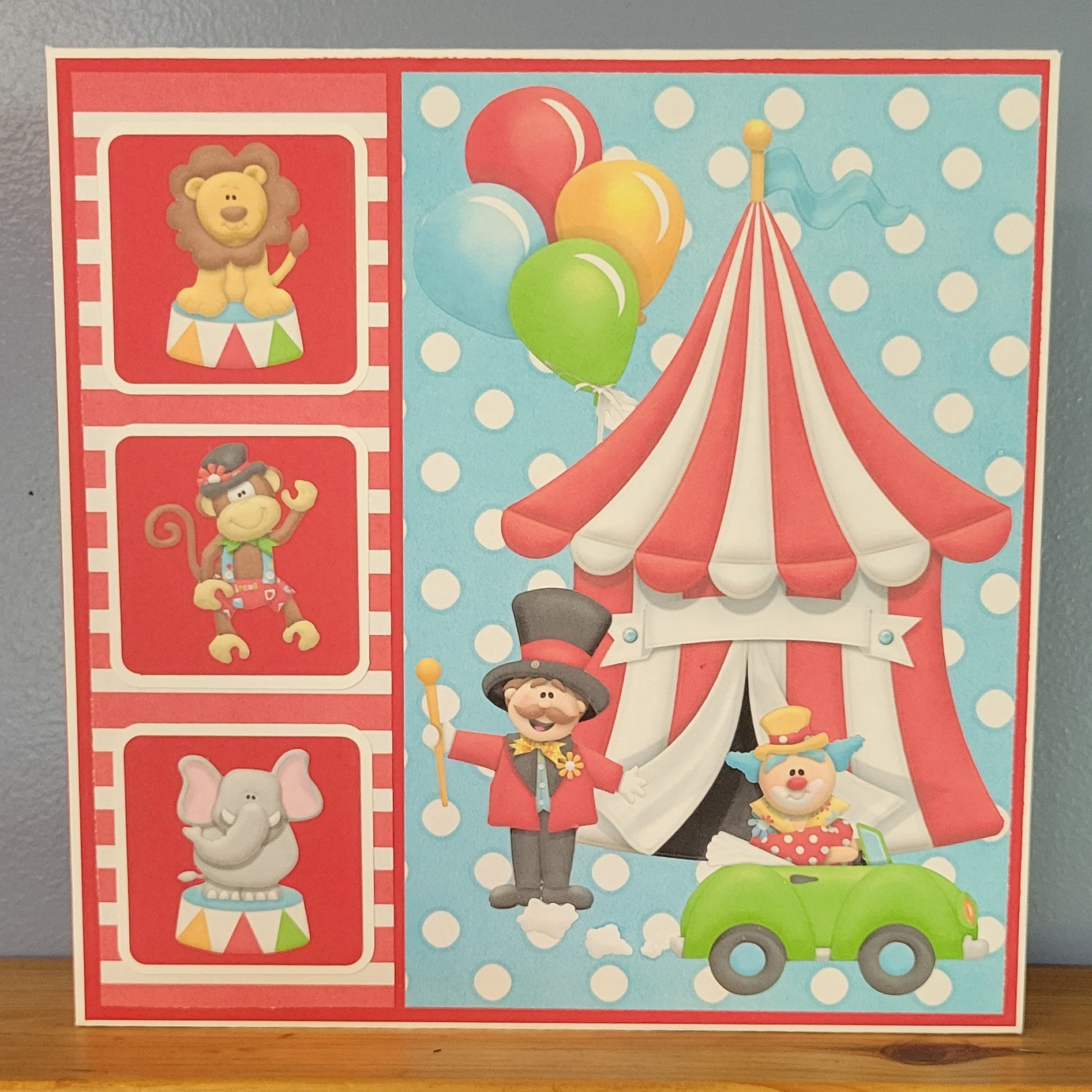 Circus Time Photo Album.