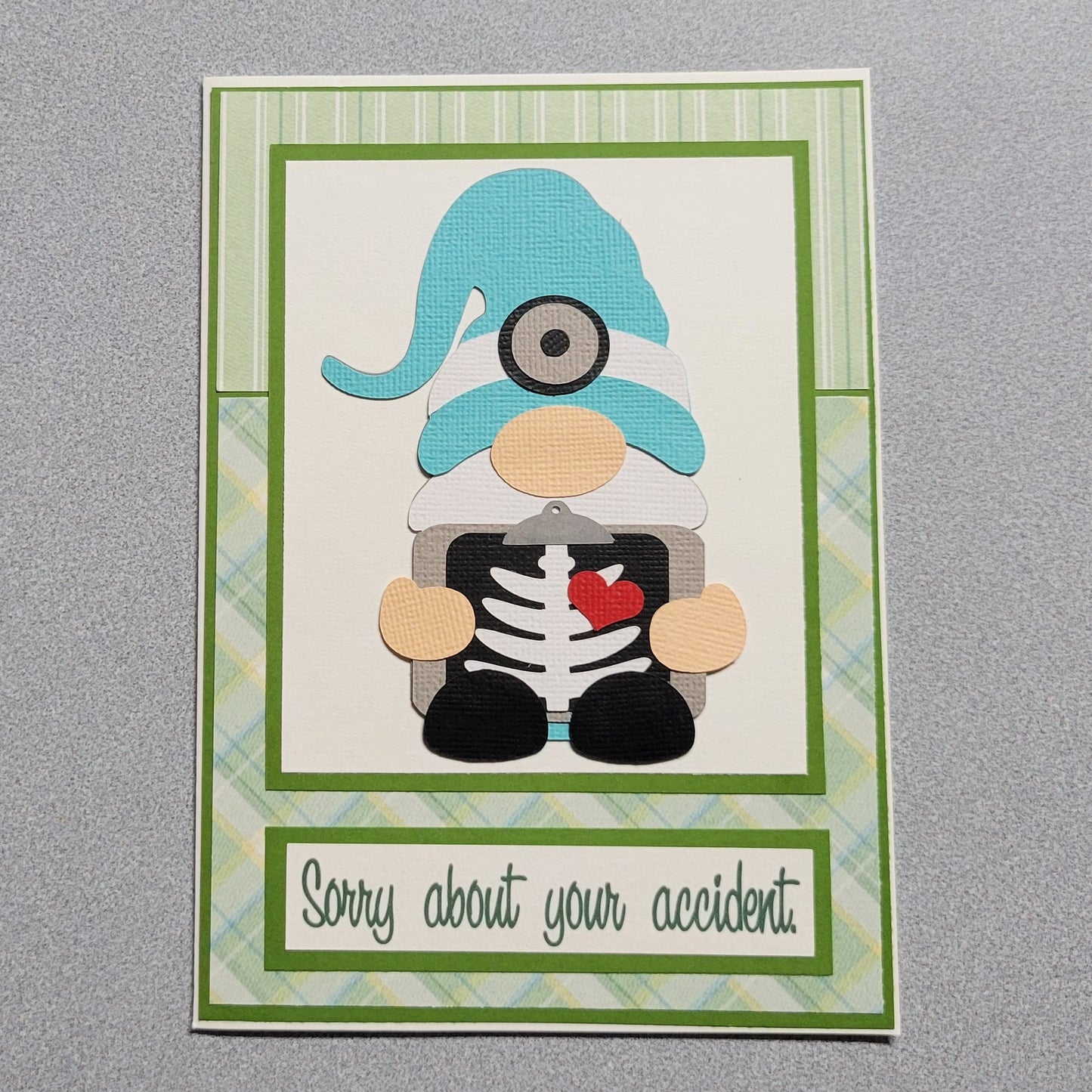 X-Ray Gnome Get Well Card