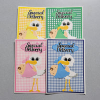 Stork Baby Card