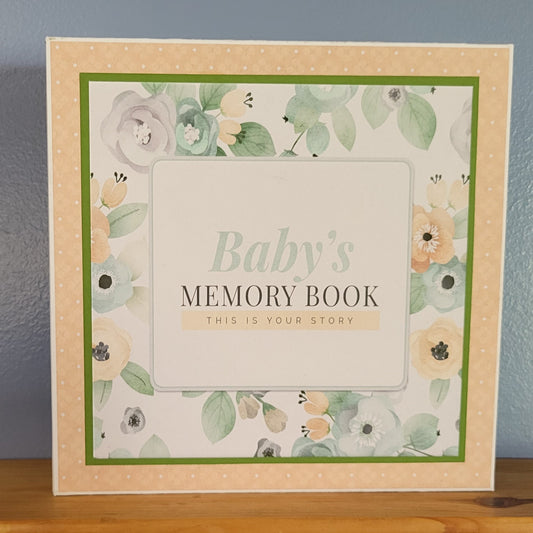 Baby's Memory Book Photo Album front cover.