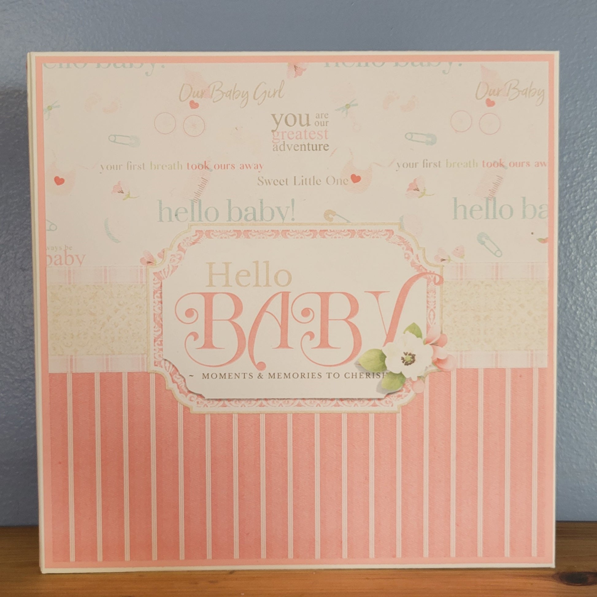 Hello Baby Girl Photo Album