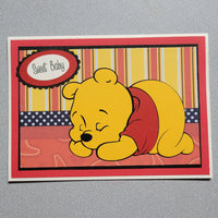 Pooh Baby Card