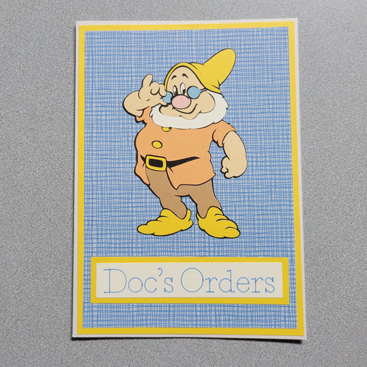 Doc's Orders Get Well Card