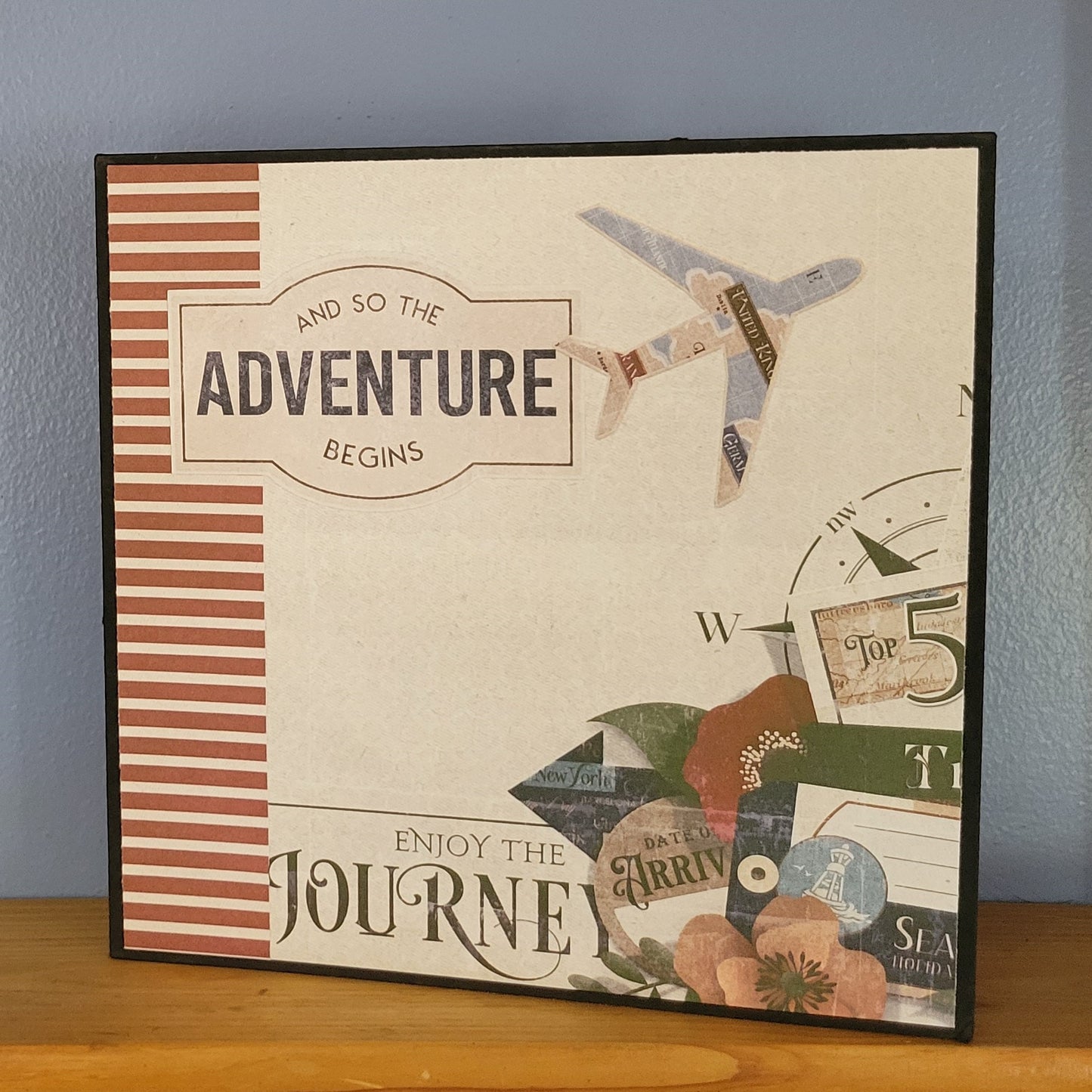 Travel Photo Album front cover.