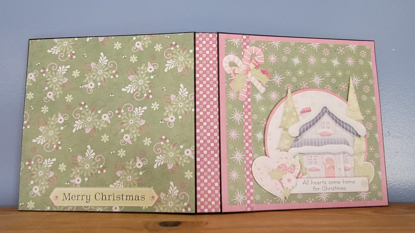 Home for Christmas Photo Album front and back cover.