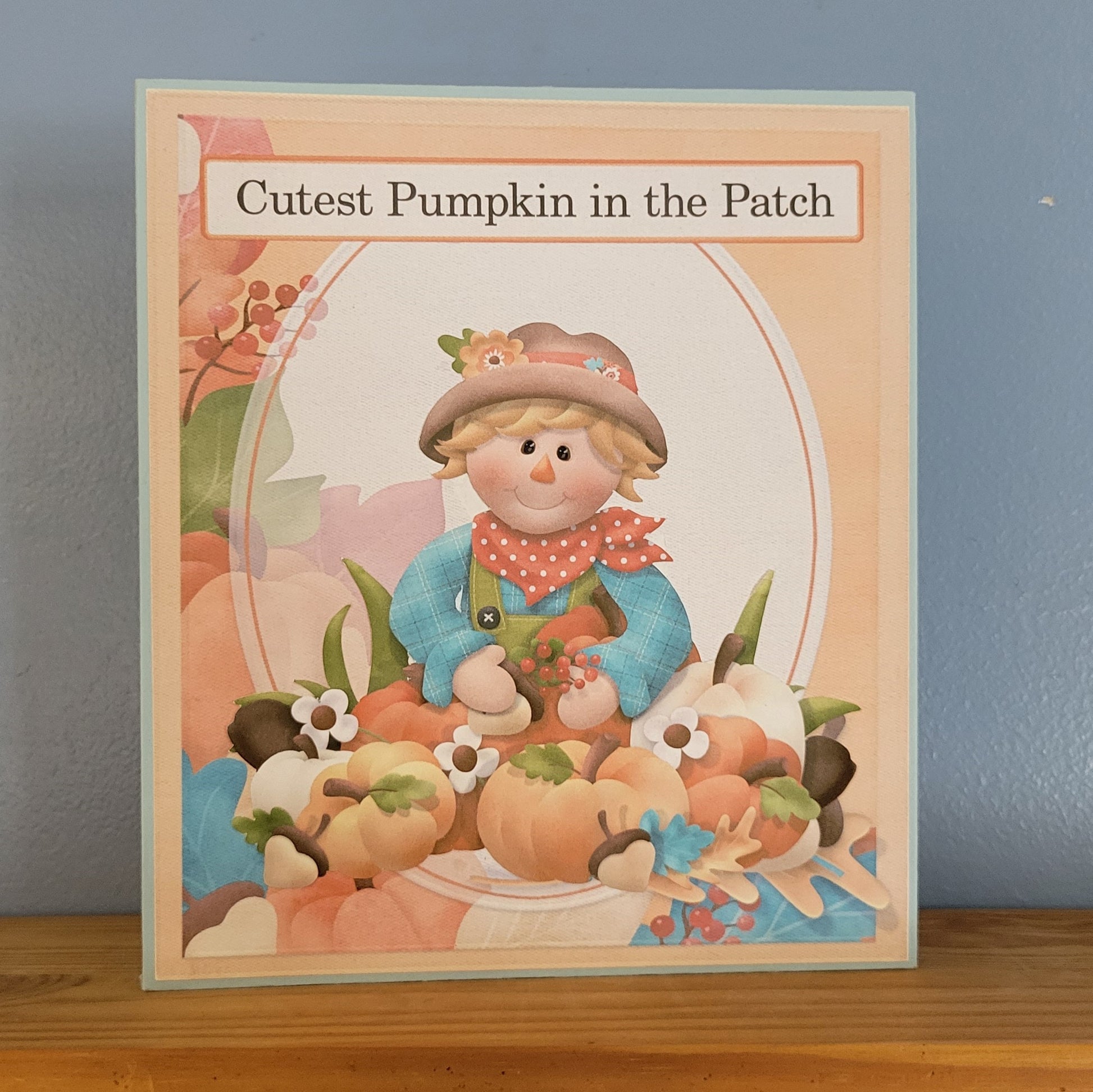 Cutest Pumpkin in the Patch Photo Album front cover.