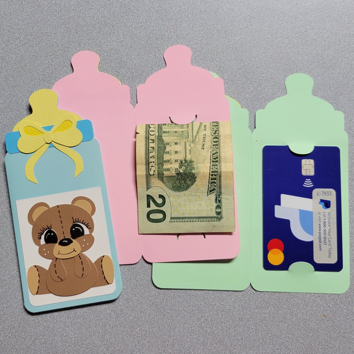 Baby Bottle Money/Gift Card