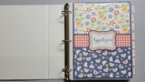 Large Recipe Binder