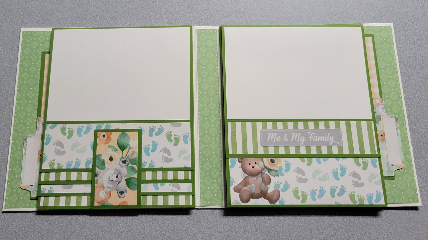 Baby's Memory Book Photo Album inside.