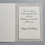 Old Car Birthday Card