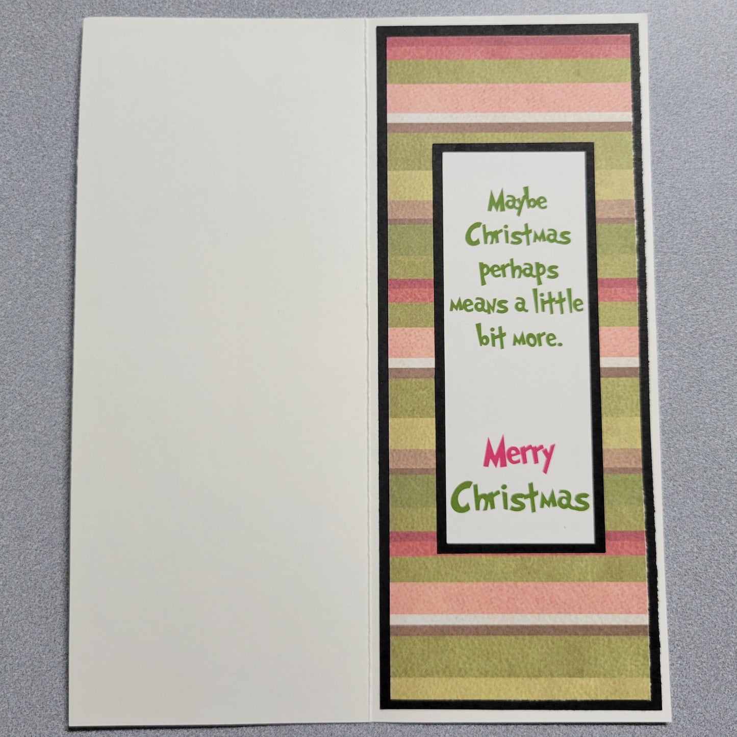 Grinch 3 Christmas Card