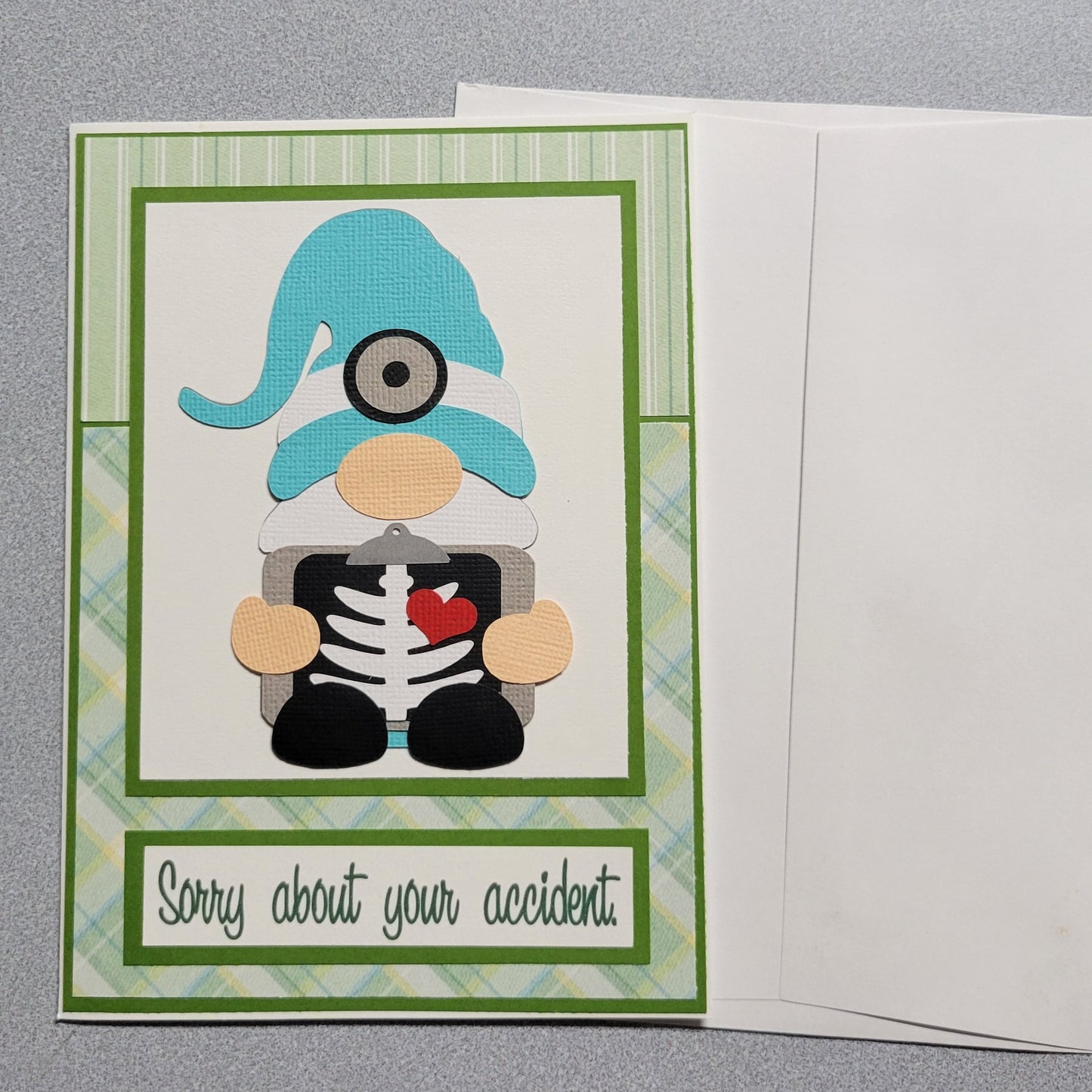 X-Ray Gnome Get Well Card