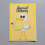 Stork Baby Card