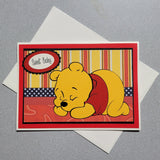 Pooh Baby Card