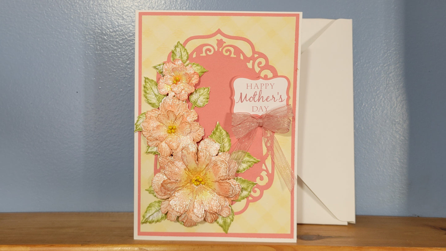 Mother's Day card with envelope.