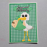 Stork Baby Card