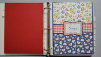 Large Recipe Binder