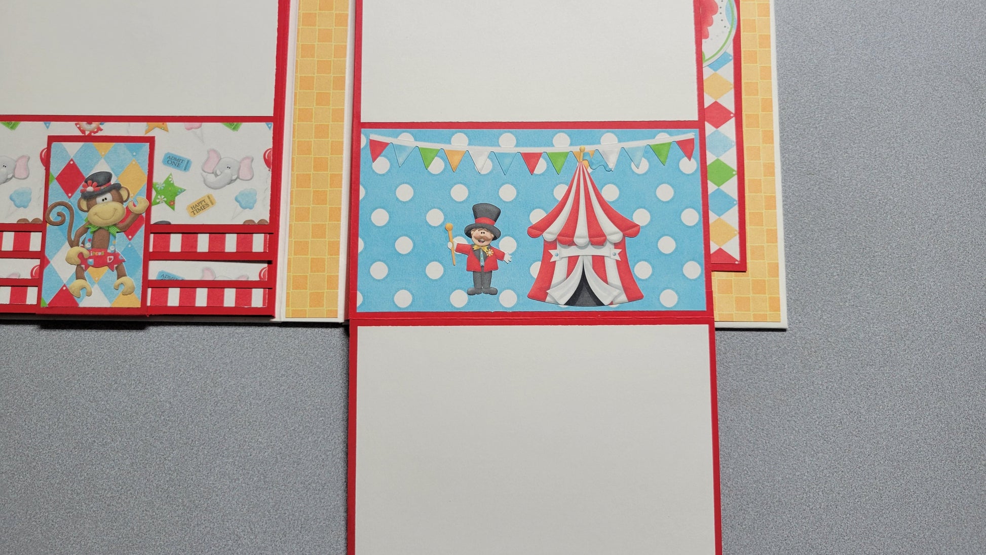 Circus Time Photo Album.