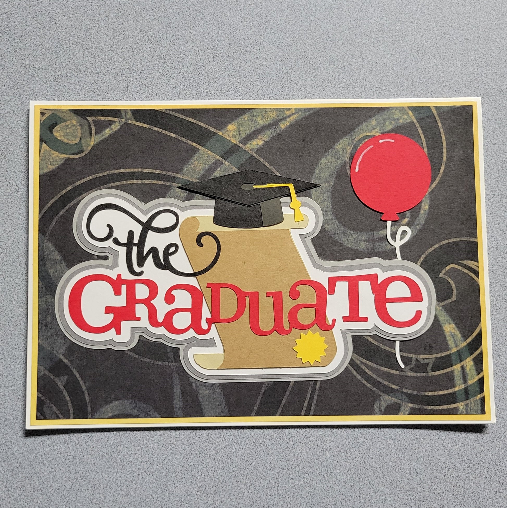 The Graduate Card red.